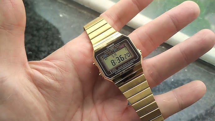 Hands-On: The 'Gold' Casio A500WGA-9DF World Timer - Hodinkee