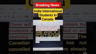 #canada #india #internationalstudents #breakingnews #international #ieltsexam #ieltsprediction