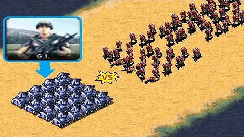 Gi IFV vs Conscripts - Same Cost - Red Alert 2