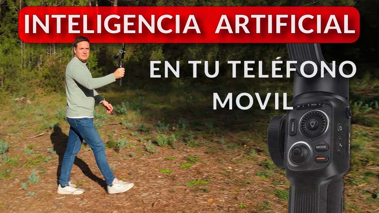 🔴 Gimbal con INTELIGENCIA ARTIFICIAL para tu MÓVIL 📱🎥 🔥 Zhiyun SMOOTH 5S AI