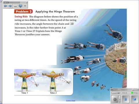 5 7 Video 1 Hinge Theorem and Converse