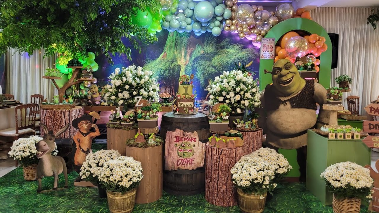 12 ideias de Shrek em 2023  shrek, bolo do shrek, aniversario