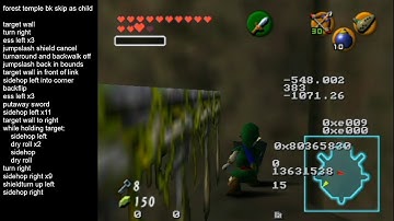 Forest Temple Boss Key Skip as Child (no vineclip)