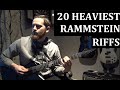 20 HEAVIEST RAMMSTEIN RIFFS