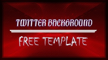 Free Twitter Background Template 2013 (No-Survey)