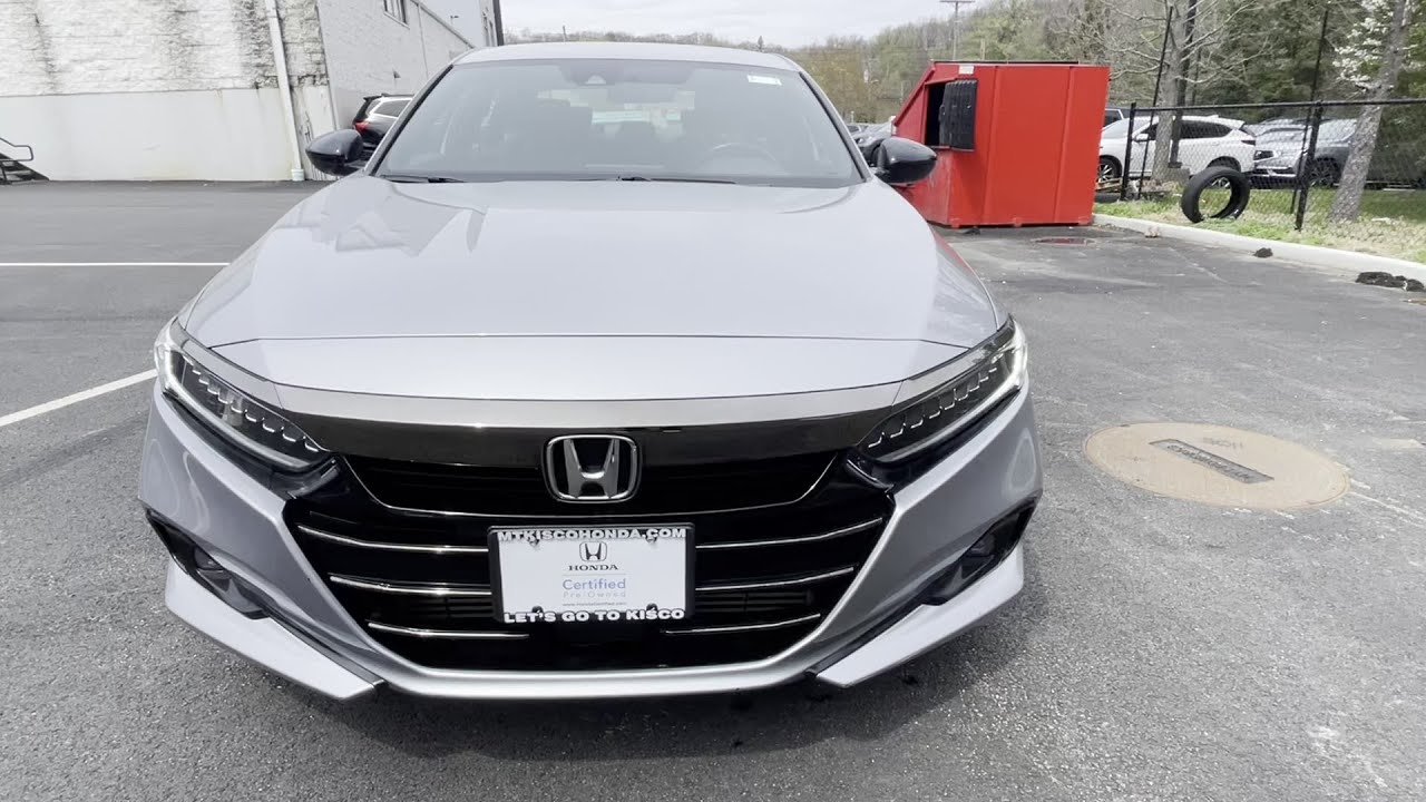 Used 2021 Honda Accord Sedan Sport 1HGCV1F33MA014076 Mt Kisco, Bedford