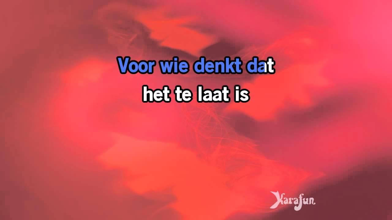 Karaoke Alles is liefde (akoestisch) Blof * YouTube