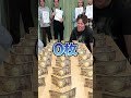 クジで引いた体のパーツだけで一万円札を倒しまくれ！！#shorts