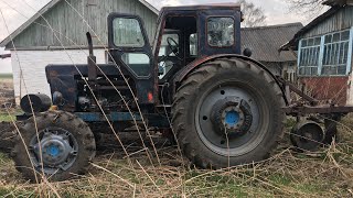 Оранка цілини трактором т 40 ам Оранка цілини трактором т 40 ам