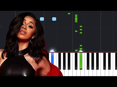 cardi-b---money-(piano-tutorial)