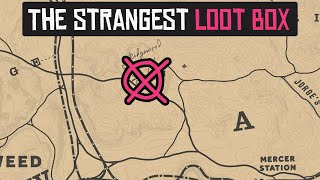The strange loot box of the game that you can find between Armadillo and Tumbleweed - RDR2