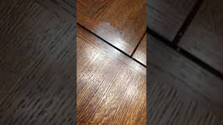 How to remove white rings from heat on wood table