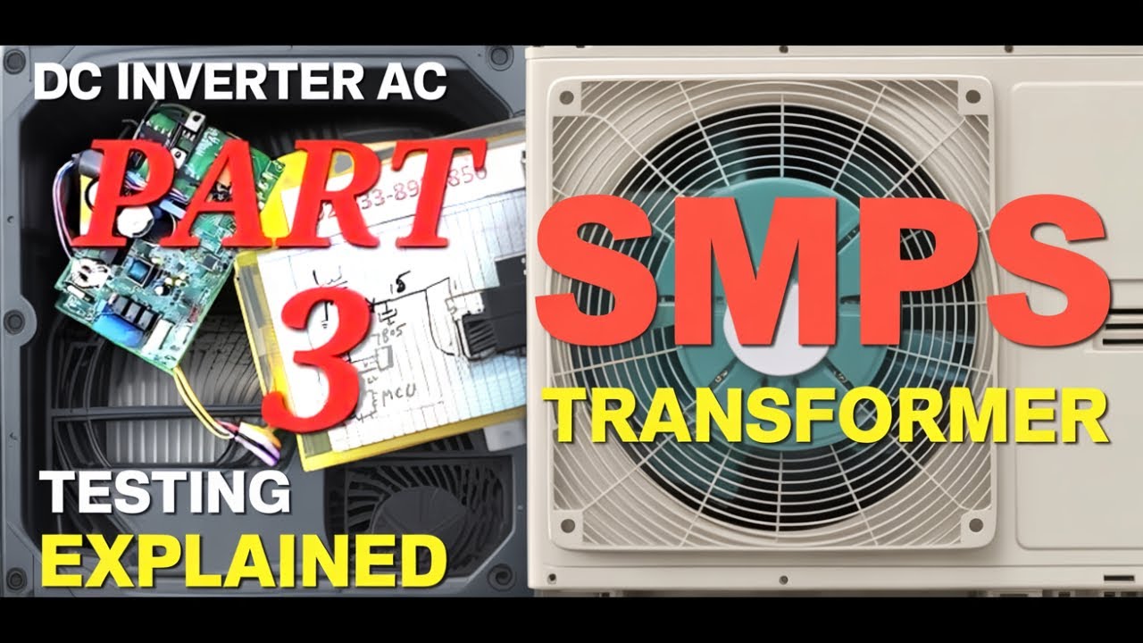 Dc inverter ac pcb SMPS transformer & pcb wiring diagram part 3