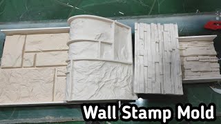 Wall Stamp Mold Making