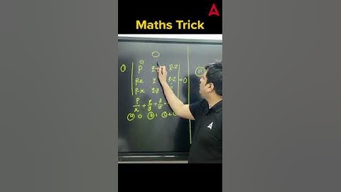 Maths Tricks | Determinants Tricks #mathtrick #mathhack #percent #shorts
