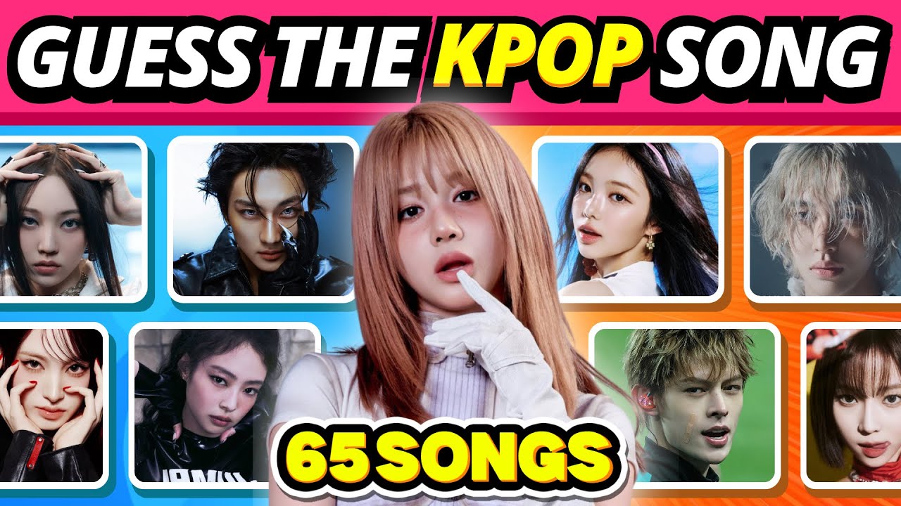 Угадай 65 песен K-pop 💜 Игра K-pop 2026 | Викторина по K-pop вселенной