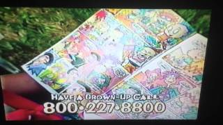 Nickelodeon Rugrats Comic Commercial
