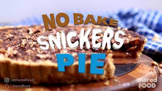 No Bake Snickers Pie | Dessert No Bake Snickers Pie | Dessert