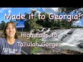 Made it to Georgia! High Falls State Park to Tallulah Gorge