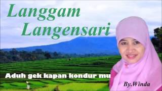 Langgam Langensari- (with lyrics)