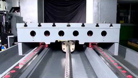 Double column machining center.High performance 5-axis machining center.