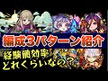 【けいウサ】ランク上げ。おすすめ周回編成3パターン紹介。経験値や効率についても解説【ことぶき】