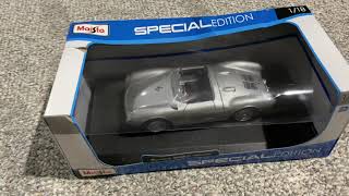 Maisto Porsche 550A Spyder Unboxing Scale 118