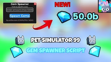 [NEW!] ✨PET SIMULATOR 99 GEM SPAWNER SCRIPT 💎 | EASY GEMS!