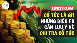 Cổ Tức Là Gì? 4 Điều F0 Cần Lưu Ý Về Chi Trả Cổ Tức