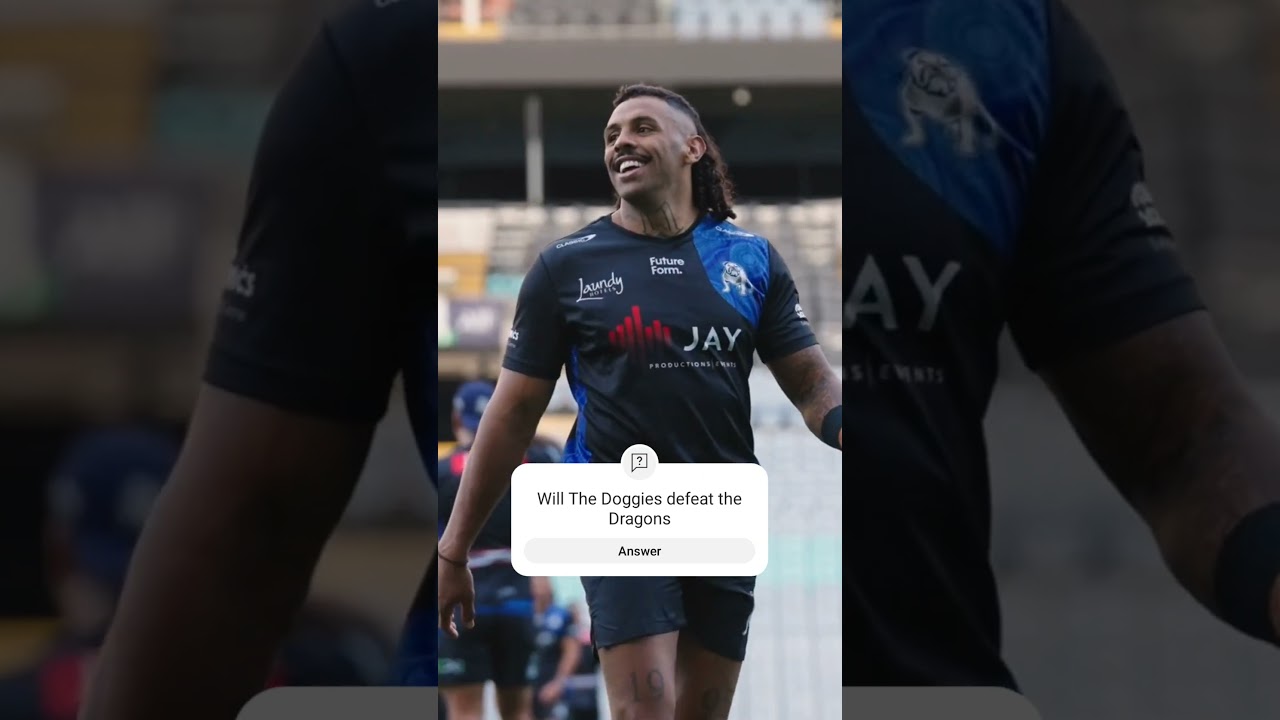 Will The Canterbury Bulldogs beat the St George Dragons 🤷‍♂️ 