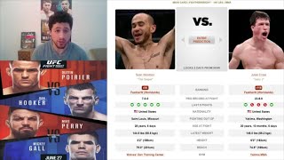 UFC Fight Night Julian Erosa vs Sean Woodson Prediction & Betting Odds