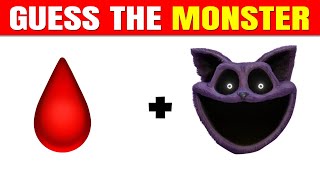 Guess The Monster By Emoji & Voice | Poppy Playtime Chapter 3 Character| Catnap, Dogday