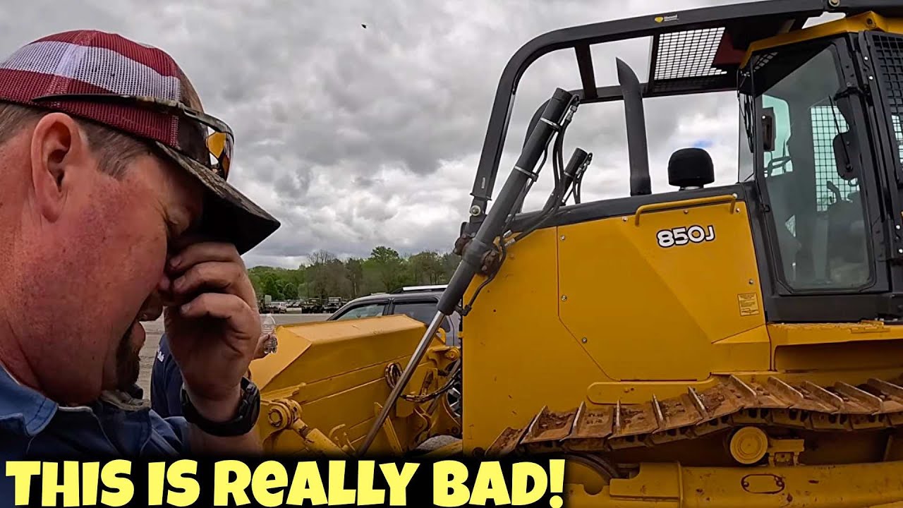 Дилер испортил этот John Deere 850J — мы пытаемся исправить поломку