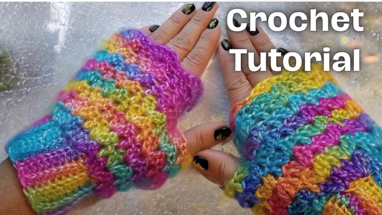 Ana Fingerless Gloves Crochet Pattern - Crochet It Creations