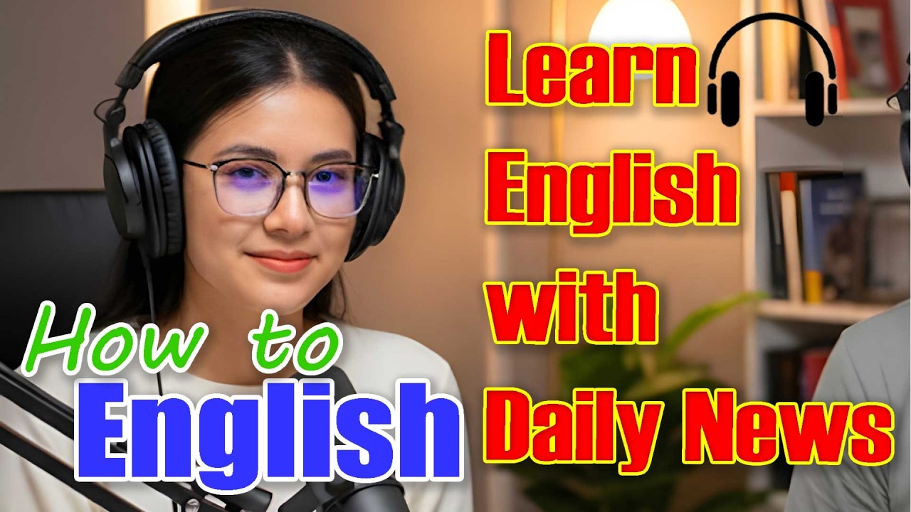 Изучайте английский с Daily News Understand Simply Practice Listening (B1) | English Podcast