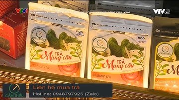 Trà mãng cầu Cẩm Thiều trên VTV1 chương trình Ocop 4 sao cấp tỉnh