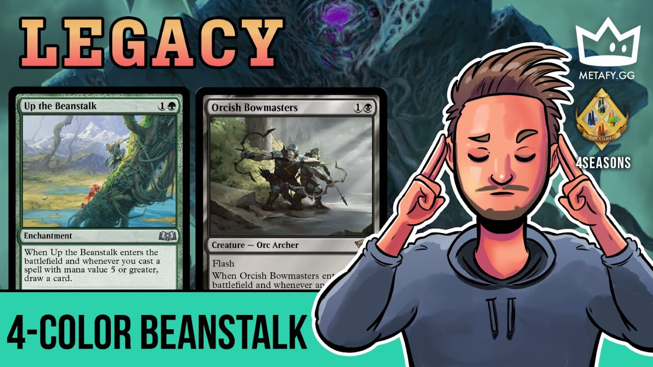 Undefeated Run: Tweaking 4-Color Beanstalk Control to Dimir's Domination! \ Legacy \ MTGO