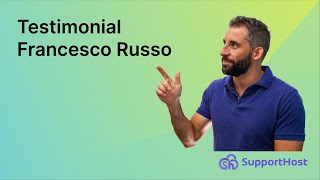 Testimonial Supporthost - Francesco Russo