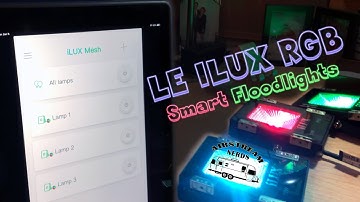 Product Review - LE ILUX RGB Smart Floodlights