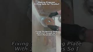 Drilling A Perfect ThruHull Hole The FIRST Time Is EASY