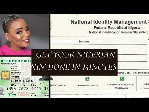 How I Got My NIN done in Minutes (Nigerian National Identification Number)|Price,Location,Criteria••