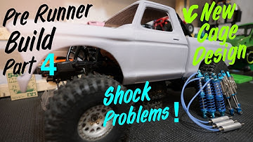 RC Pre-Runner Build Part 4 - LX Bypass Shocks Review - Transmission & More #ibeam #rccar #prerunner