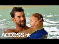 Michael Phelps On Son Boomer's Swimming Talent: 'His Kick Is Insane'