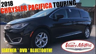 2018 'Brilliant Black' Chrysler Pacifica Touring L Plus