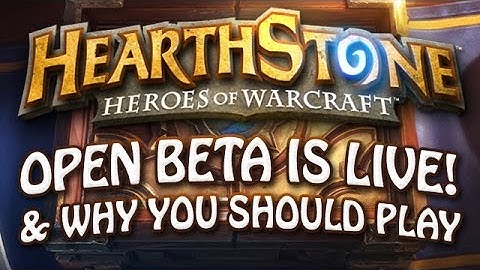 Hearthstone Open Beta is Here! (& Why You Should Try the Game)