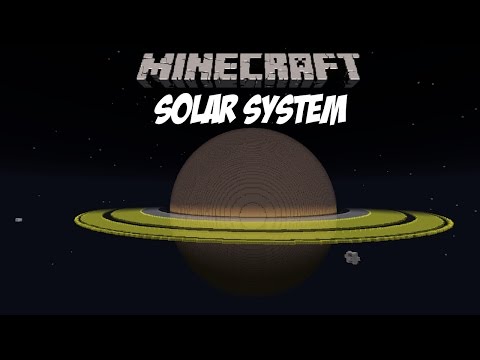 Solar System Huge Scale Minecraft Project