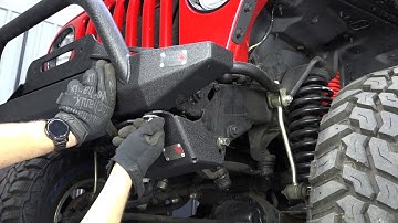 FB23065 TJ Wrangler Steering Box Skid Plate Installation Guide