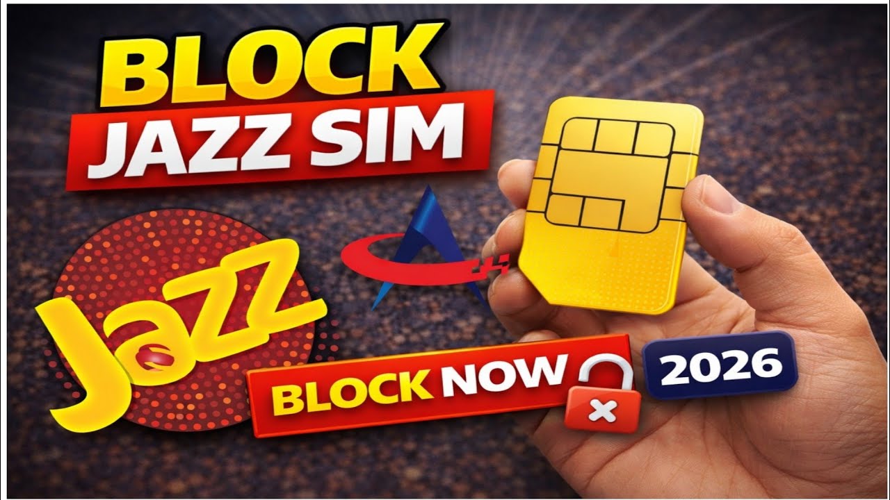 Jazz Load Sim Css How to Block Jazz SIM Online | Lost or Stolen Jazz SIM Block Karne Ka ...
