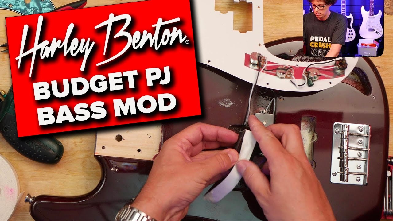 I Modded the €118 Harley Benton PJ-4 HTR Bass Guitar - Was it Worth It?