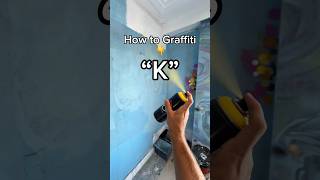 How To Easy Graffiti Letter “K” 👈 #Graffitialphabet